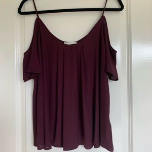 Lush Cold-Shoulder Top
